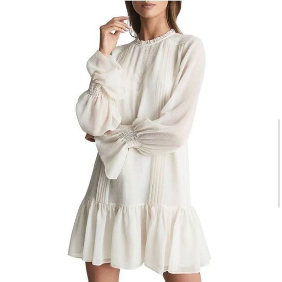 Reiss Esme Shift Mini Dress size UK8 US4